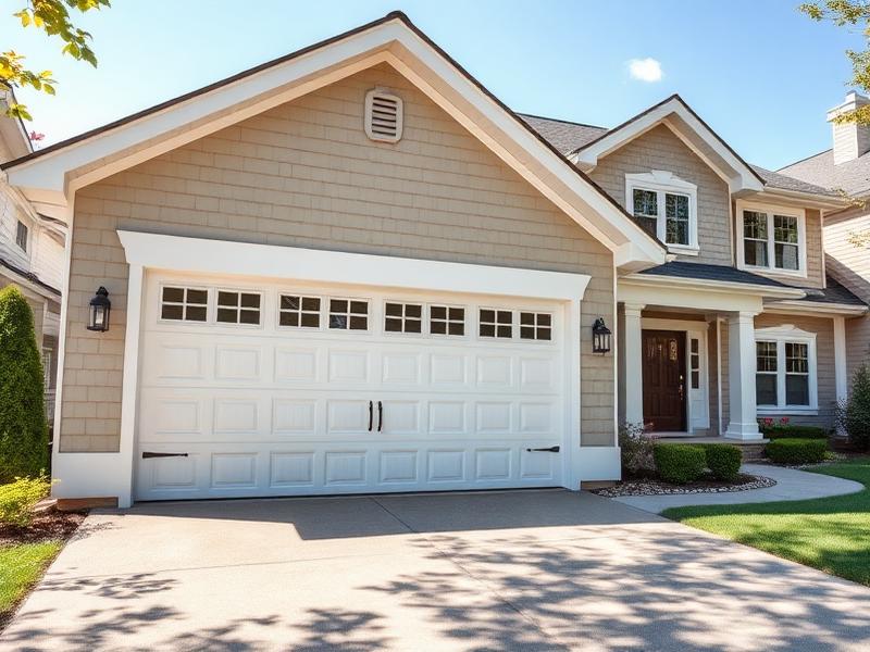 Professional garage door installation