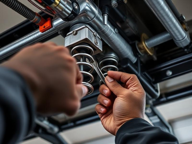 Spring Replacement service by Garage Door Ashland technician